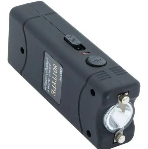 2 Paralizador Lámpara Chicharra Taser 30000 Volts Recargable