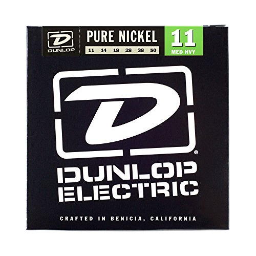 Cuerdas De Guitarra Eléctrica Dunlop Dek1150 Pure Nickel, Ca