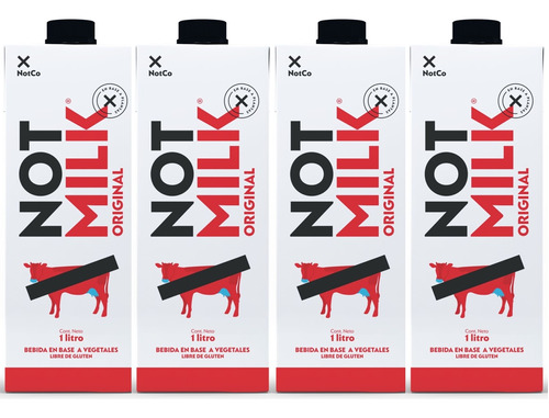 Notmilk Original Vegetal X4 Und - L a $13432