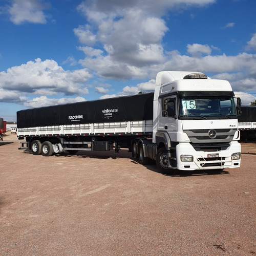 Caminhão Mb 2544 2015 6x2 + Carreta Facchini Graneleira 2020