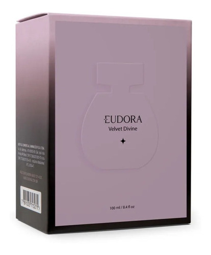 Eudora Velvet Divine Deo Colônia Feminino - 100ml
