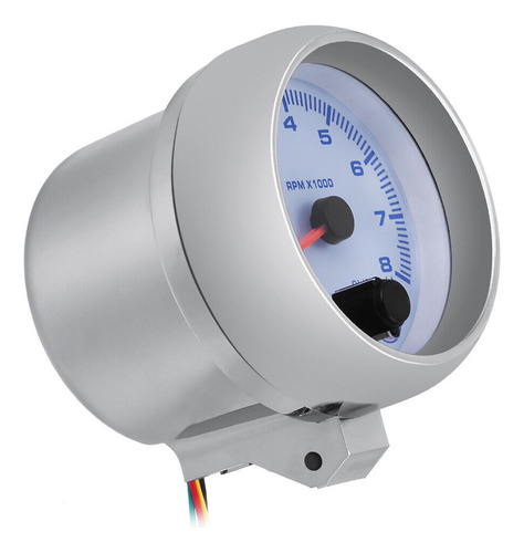 Tacômetro Automotivo 0-8000 Rpm Light Universal Gauge Inter