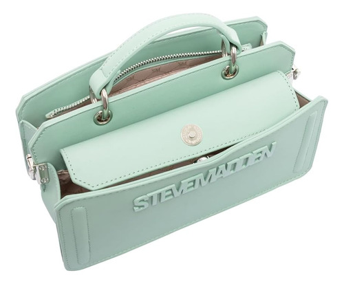Bolsa Crossbody Steve Madden Beviee Frosty Green Compacto