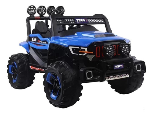 Carro Elétrico Quadriciclo Jipe 4x4 Cross Infantil Para 2 Crianças Zippy Toys