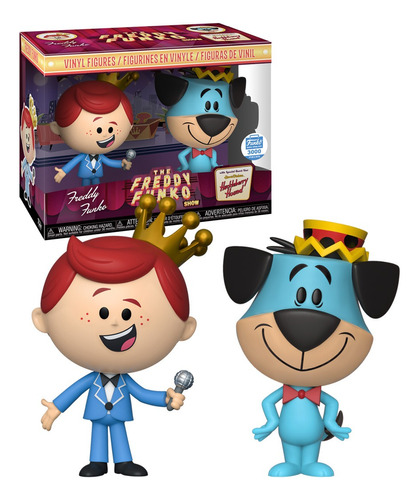 The Freddy Funko Show Con Huckleberry Figuras Caja Dañada 