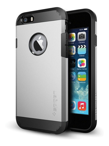 Imagen 1 de 4 de Forro iPhone 6 Plus/6s Plus Spigen Tough Armor