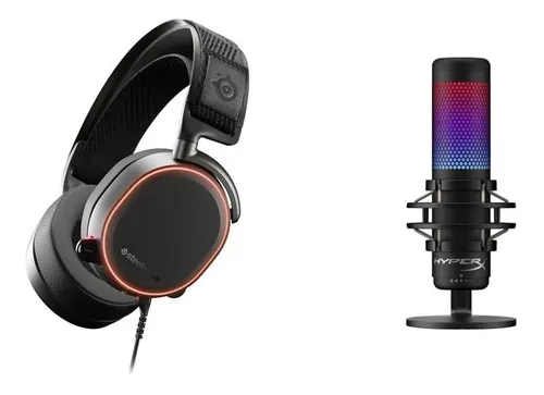 Microfono Condensador Usb Rgb