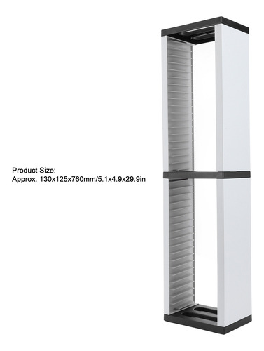 36 Juegos Cd Disk Storage Rack Estante Torre De Almacenamien
