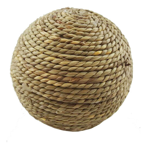 Pelota De Hierba Natural De Conejo, Juguete Masticable