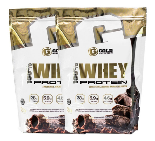 Whey Protein. Promo X 2 Kg. Combo Gold Nutrition. Outlet