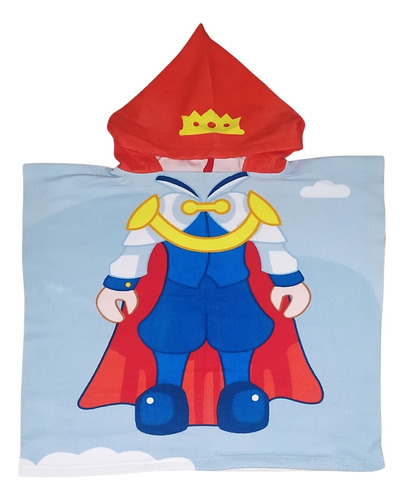 Poncho De Toalla Infantil Superman