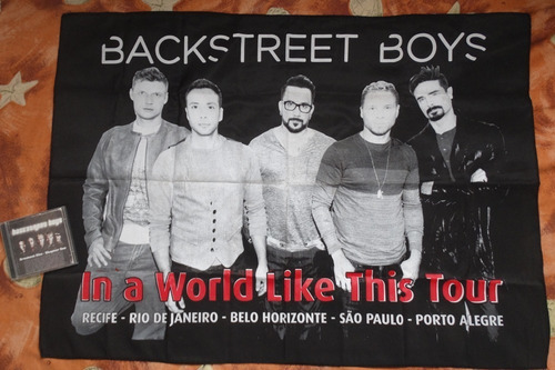 Bandeira Backstreet Boys 100 Polyester N Cd Dna Dvd Nick Mercado Livre