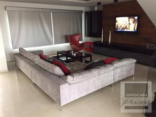 Imagem 5 de 30 de Sobrado Com 3 Dormitórios À Venda, 280 M² Por R$ 1.710.000 - Condomínio Mont Blanc - Sorocaba/sp, Próximo Ao Shopping Iguatemi. - So0021