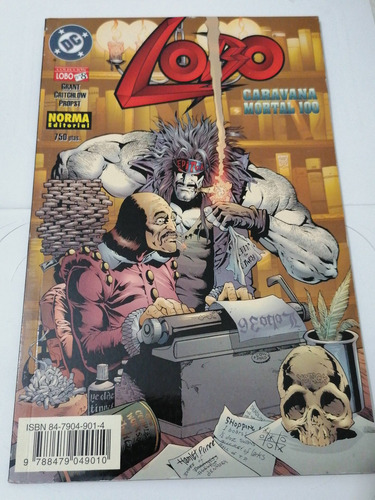 Colección Lobo # 8,caravana Mortal 100 Editorial Norma
