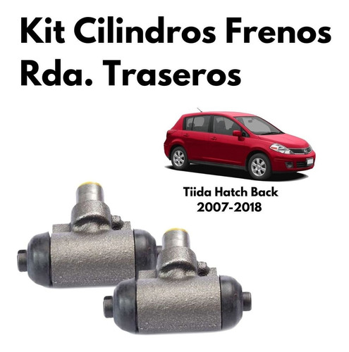 Cilindros Frenos Tras. De Tambor Tiida Hatch Back 2008 5/8