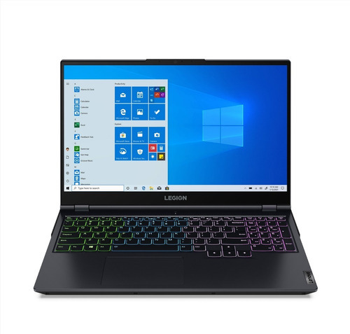 Laptop Lenovo Legion Geforce Gtx 1660 Ti I5 8gb 128ssd + 1tb Color Negro