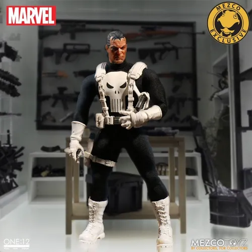 Mezco Toyz One:12 Collective Classic Punisher Exclusive Mezco Toyz One:12 Collective Classic Punisher Exclusive