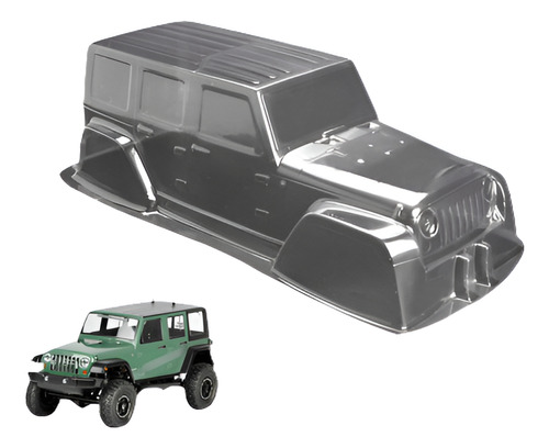 Pvc Transparente Escalada Jeep Carrocería De Coche De 1:10 E