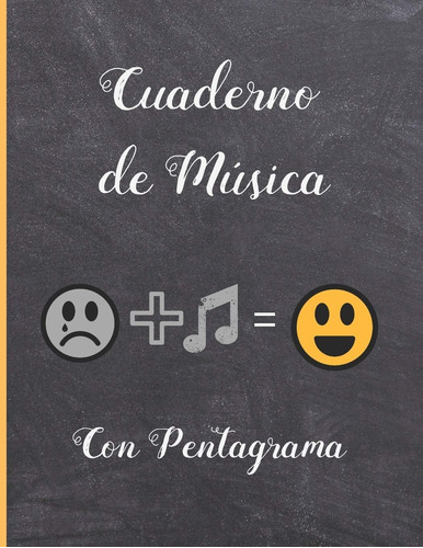 Libro: Cuaderno De Musica Con Pentagrama: Con Página De Apoy