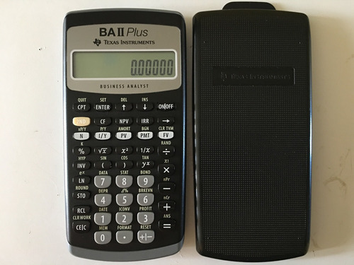 Calculadora Financiera Texas Instruments Ba Ii Plus