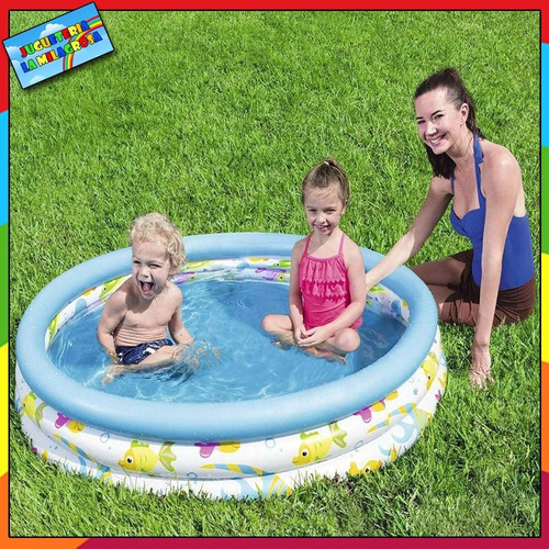 Pileta Infantil Inflable Redonda Niño Bebe Jardin Bestway