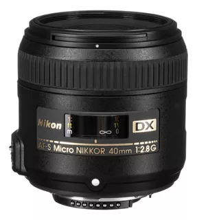 Lente Nikon 40mm F2.8 Micro Dx