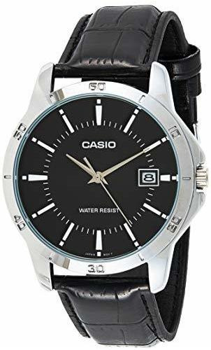 Reloj De Cuarzo Para Mujer Casio Mtp-v004l-1a Con Cuero Genu