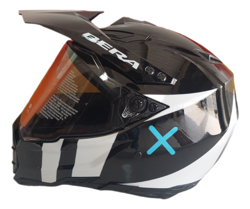 Casco Tipo Cross Road Bera Original 