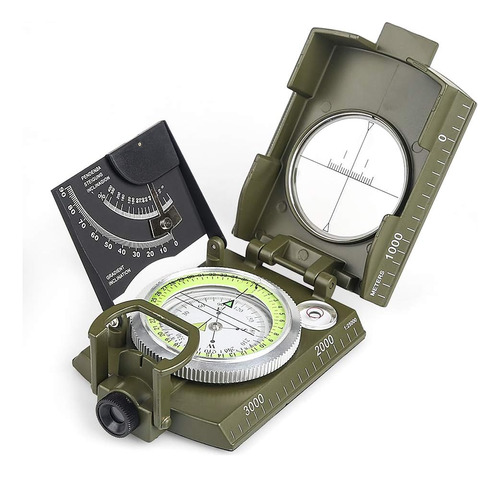 Bijia Multifunctional Sighting Compass For Hiking,metal Mili