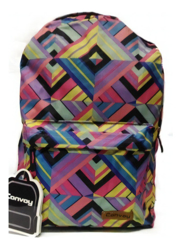 Mochila Feminina Escolar E.triângulos Yins Co50012