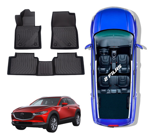 Protector Cubre Piso 5d Tpe Mazda Cx30 2020-2024