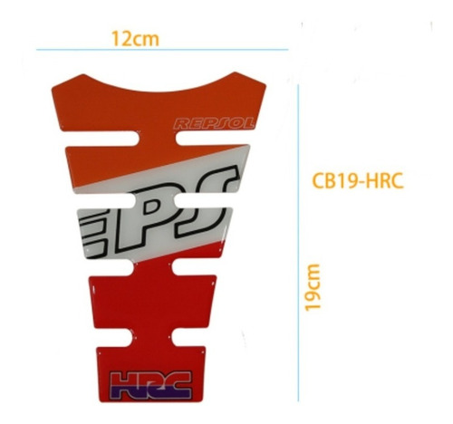 2 Pzs Calcomanía De Tanque Adhesivo Para Honda Cb190r