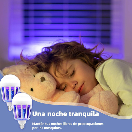 Lámparas Led Mata Moscas Y Mosquitos Luz Eficaz Para Eliminar Insectos De Alta Calidad Everest