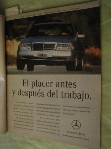 Publicidad Mercedes Benz Clase C Año 1995