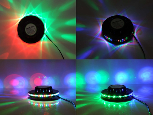 Mini Laser Led Rgb Audioritmica Discoteca Fiestas Decoración