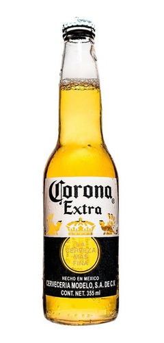 Cerveza Clara Corona Extra, 12 Botellas De 355ml C/u | MercadoLibre
