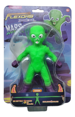 Série Wrinn Flexors Mars Invasion Alien Martian 7071-4