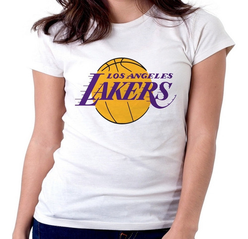 camisa dos lakers feminina