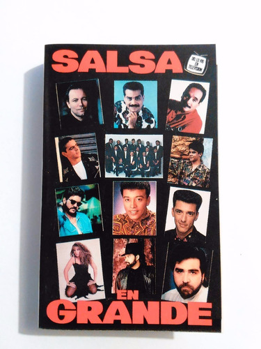 Salsa En Grande Casete Rubén Blades Gilberto Santa Rosa Etc.