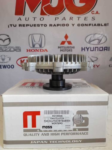 Fan Cluth Mitsubishi Mazda Bt50 2.6 4x4