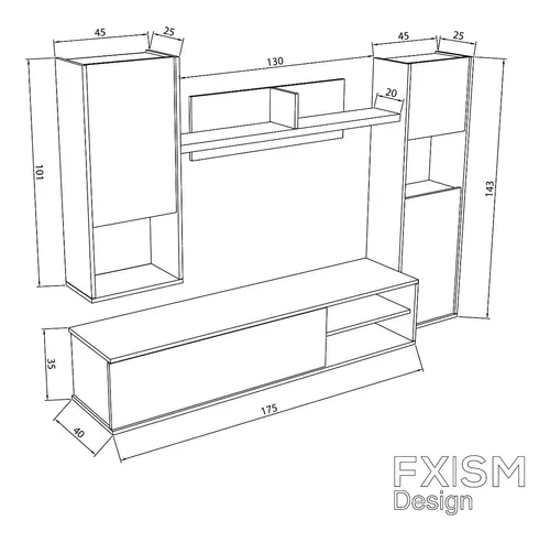 Estante Flotante - Comprar en FXSM-Design