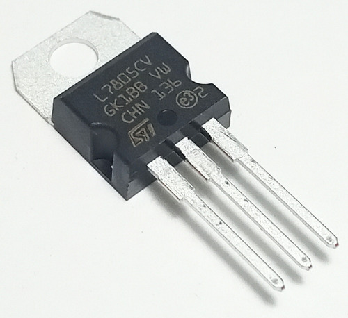 7805cv Regulador 5 Volts To220 ( Lote X 3 Unidades )