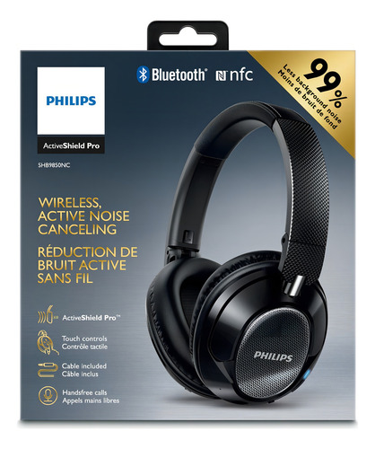 Fones de ouvido Philips Activeshield Pro sem fio
