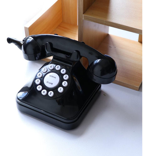 Teléfono De Marcación Giratoria, Decoración Especial Para