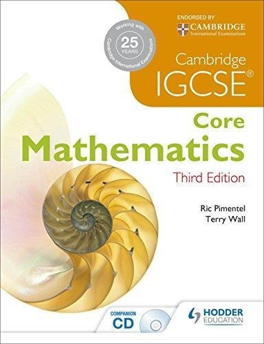 Core Mathematics For Igcse - Third Edition