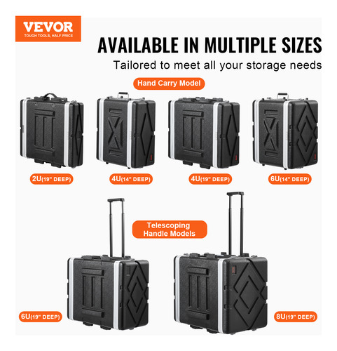 Vevor 8u Gabinete Para Servidor Para Rack De Servidor