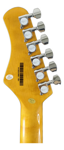 Guitarra eléctrica Tagima Tg-540 Olympic White Owh Tg540, color blanco, diapasón de arce, material de diapasón, guía para la mano derecha