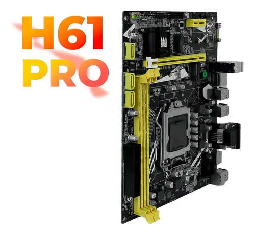 Placa Mãe Revenger G-H61PRO Intel LGA1155 DDR3 16GB Micro-ATX