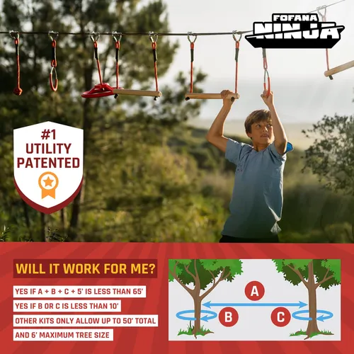 Fofana Carrera De Obstáculos Ninja Warrior Para Niños, Ju.