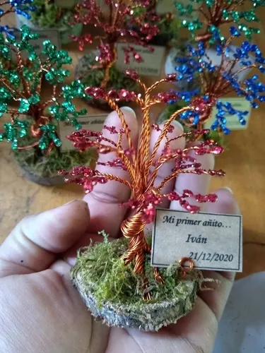 20 Arboles De La Vida Souvenirs (9 A 10cm)+ 4 De 13cm